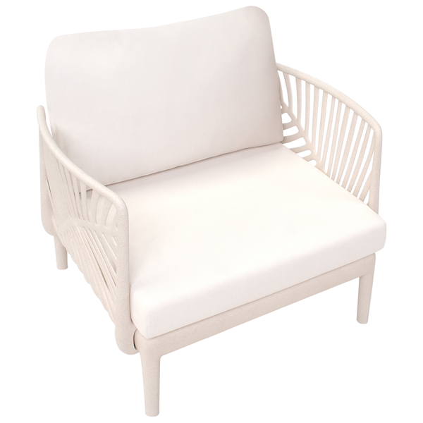 Gartensessel SATURNIA Hellbeige