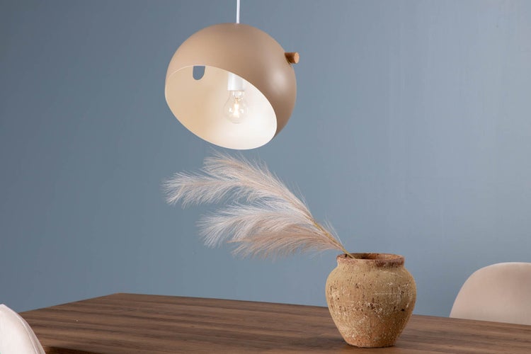 Tubbie Beleuchtung Pendelleuchte Ø29cm Stahl beige. 29 X 29 X 22 cm