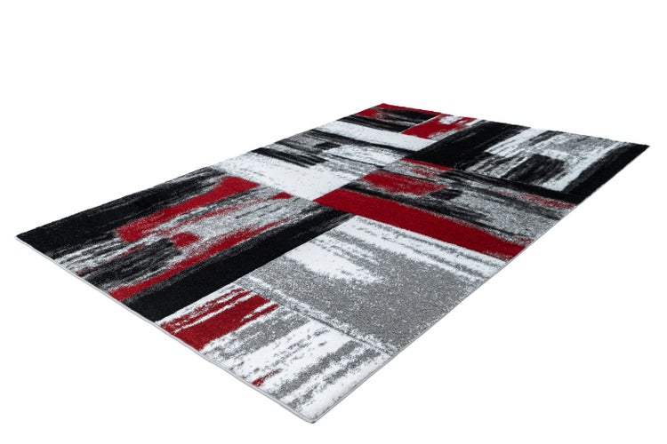 Kurzflor Teppich Sumiko Rot Modern 160 x 230 cm