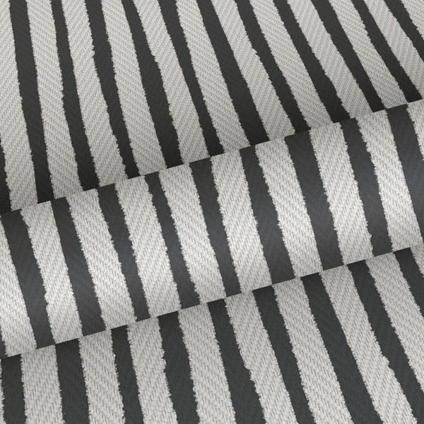 Sanders und Sanders Tapete Streifen Schwarz und Weiß - 53 cm x 10 m - 640546