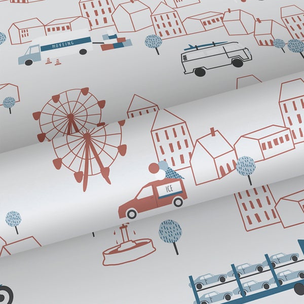 Kissen mit Monstera- und Strelitzienmuster