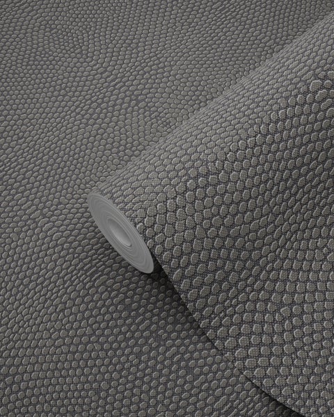 Origin Wallcoverings Tapete Tierhautmuster Dunkelbraun - 53 cm x 10.05 m - 347311