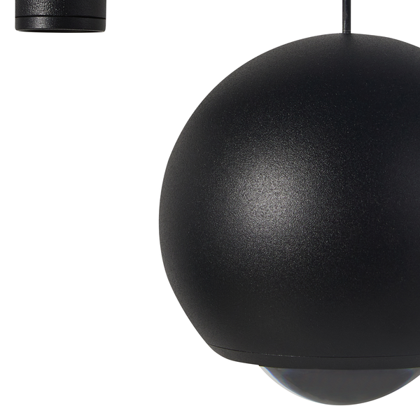 LED Hängeleuchte MABOLE Metall Schwarz
