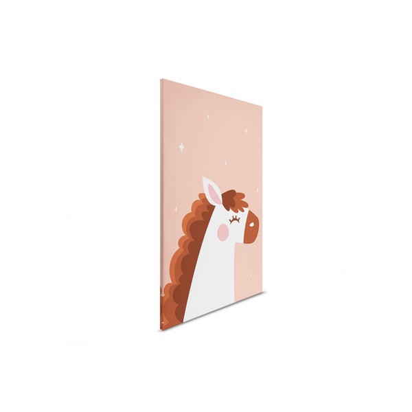 Illustration eines Pferdes auf Leinwand