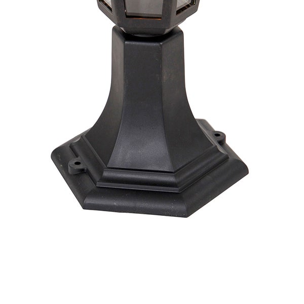 Klassische Stehleuchte für den Außenbereich schwarz 42,2 cm IP44 - New Haven