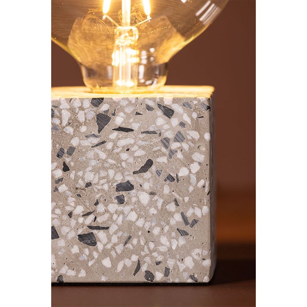 Rilche Beleuchtung Tischlampe 9x9x9cm Weiß. 9 X 9 X 9 cm