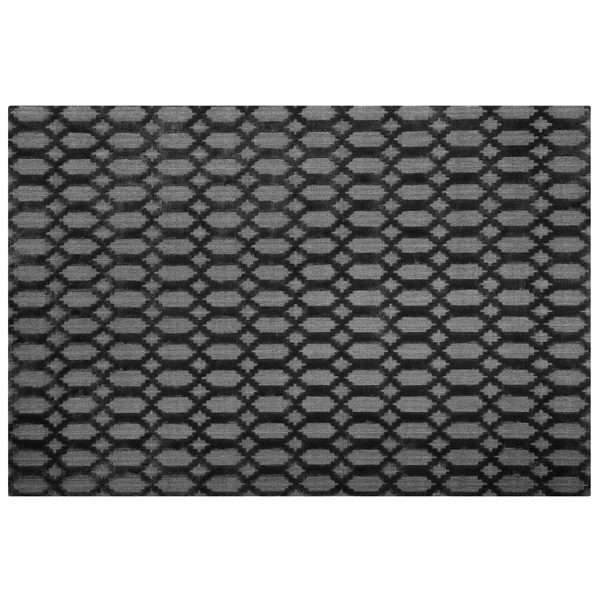 Teppich CIZRE Dunkelgrau 160 x 230 cm Viskose