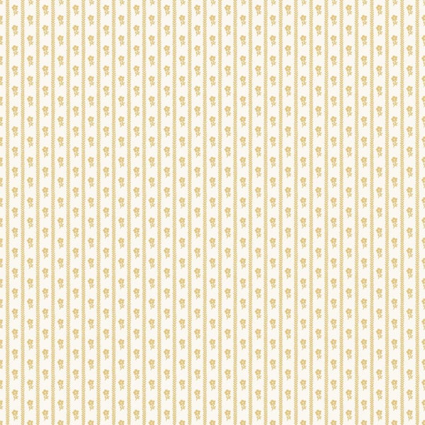 Borastapeter Tapete Blumen Gelb - 53 cm x 10.05 m - 662678