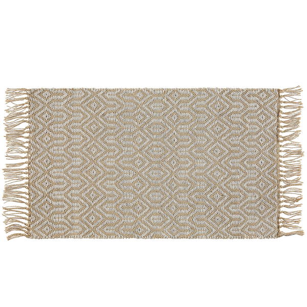 Teppich POZANTI Beige 50 x 80 cm Jute