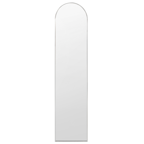 Rechteckiger Spiegel mit abgerundeten Ecken