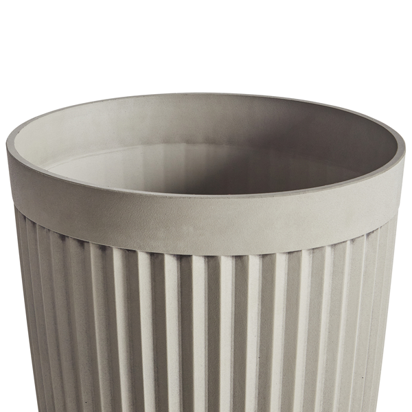 Blumenkübel KOLA 39 cm Beige