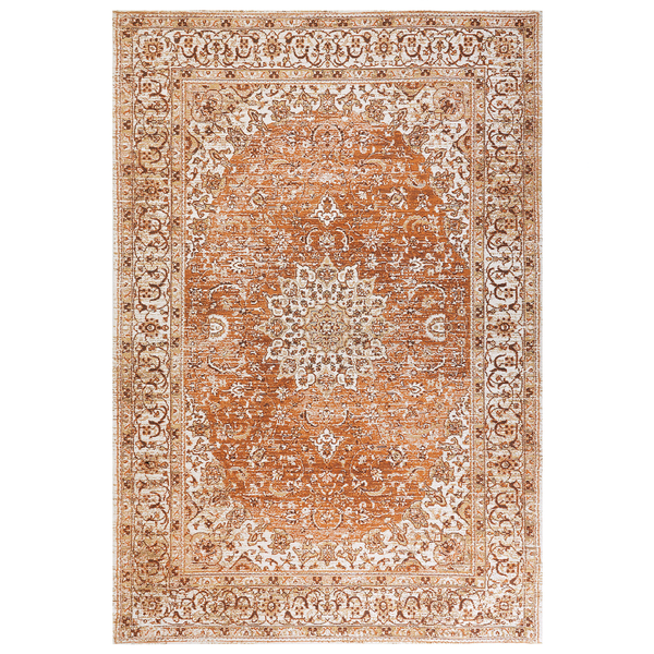 Teppich HAYA Orange 160 x 230 cm Baumwolle