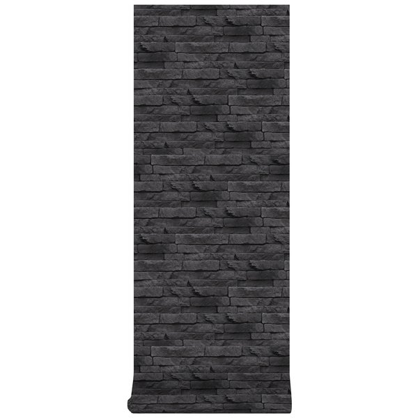 Vliestapeten Odysee Wand Schwarz