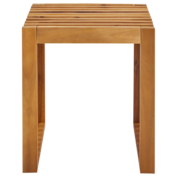 Gartenhocker 3er Set BELLANO Akazienholz Braun