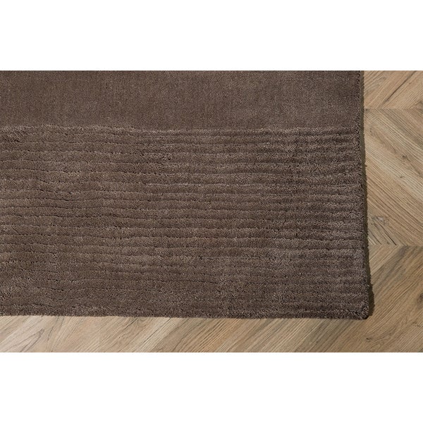 Matteo Teppich 350x253cm Braun. 253 X 350 X 2 cm
