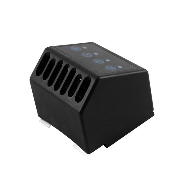 Kamado Grill Luftgebläse mit 3 Geschwindigkeitsstufen, Touch-Bedienung, LED-Anzeige, Schwarz