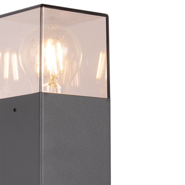 Moderne stehende Außenleuchte 70 cm dunkelgrau IP44 - Dänemark