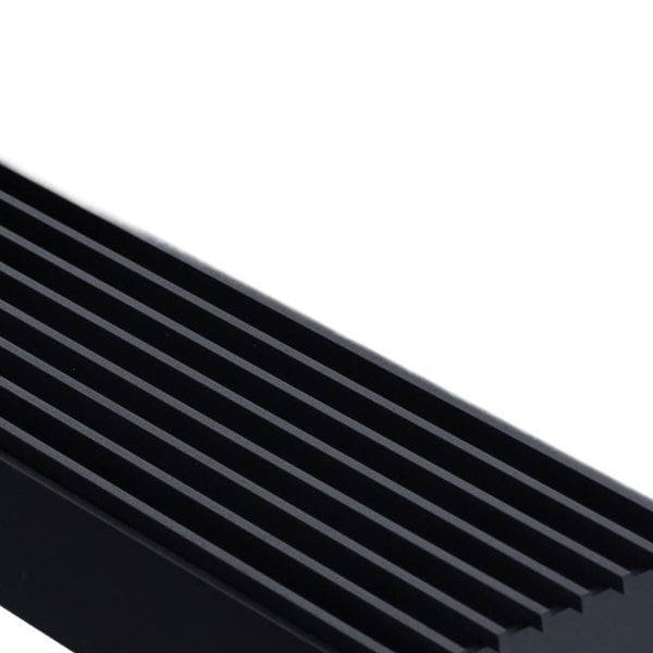 Profilschiene aus Aluminium mit geriffelter Oberfläche