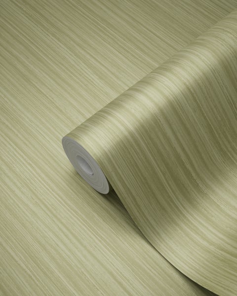 Origin Wallcoverings Tapete feine Streifen Grün - 53 cm x 10.05 m - 346618