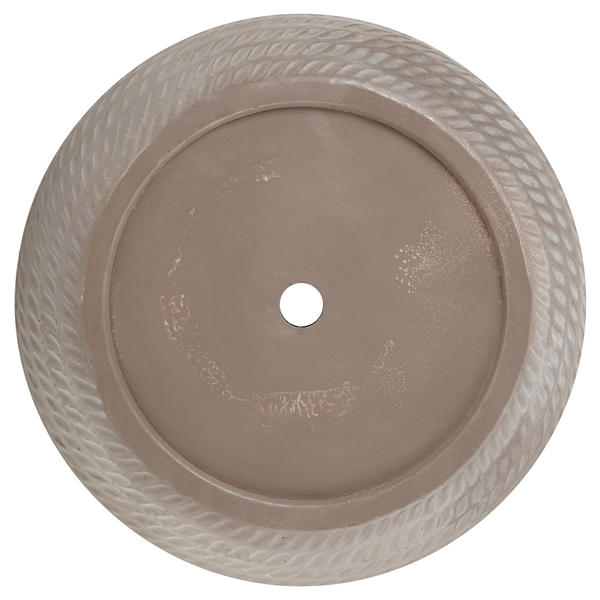 Blumenkübel LIVADIA 39 cm Taupe