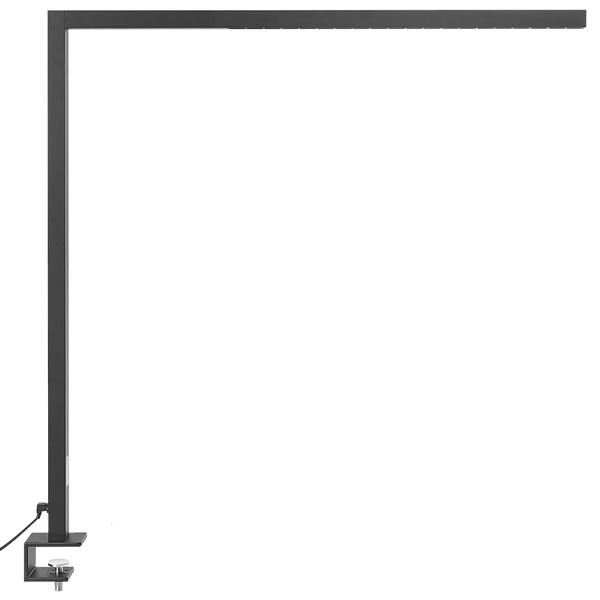 LED Schreibtischlampe klemmbar OCTANT mit Bewegungsmelder Metall Schwarz