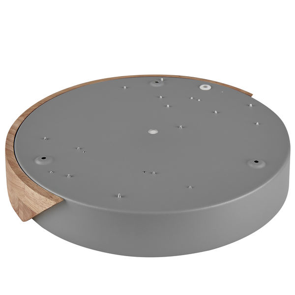 LED Deckenlampe PATTANI Metall Grau