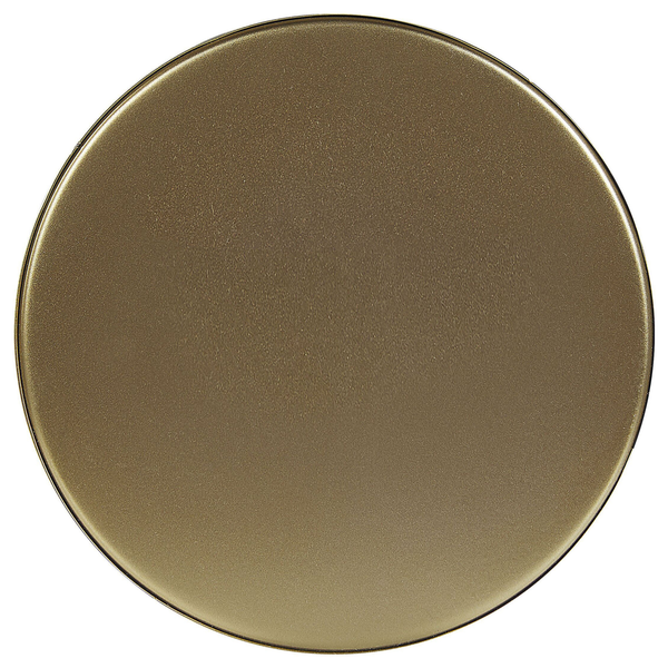 Blumentopf mit Beinen MILEA Metall 16 cm Gold