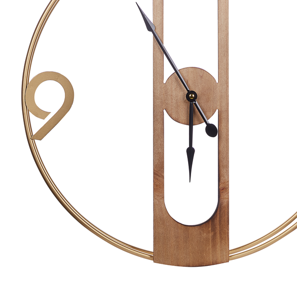 Wanduhr MULHOUSE 50 cm Braun