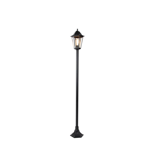 Smarte Steh-Außenleuchte schwarz 170 cm inkl. WLAN ST64 - New Orleans