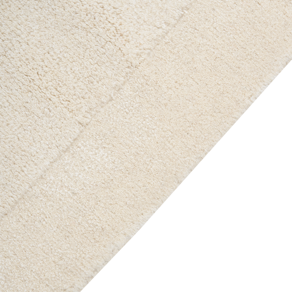 Teppich BERANI Hellbeige 80 x 250 cm Viskose