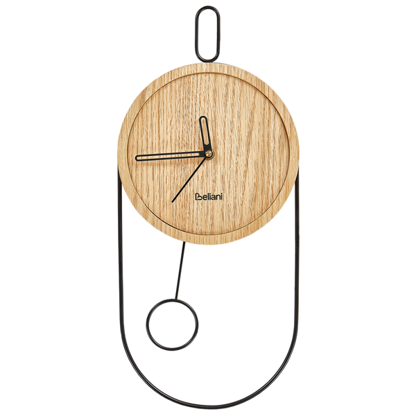 Wanduhr SIERRE 20 cm Hellbraun