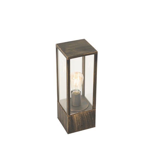 Vintage Steh-Außenleuchte antikgold 40 cm IP44 - Charlois