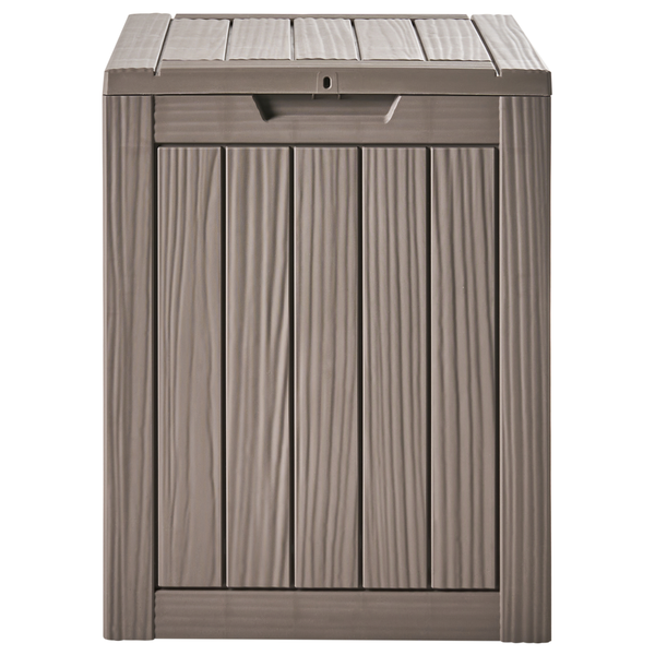 Aufbewahrungsbox für den Garten aus Kunststoff