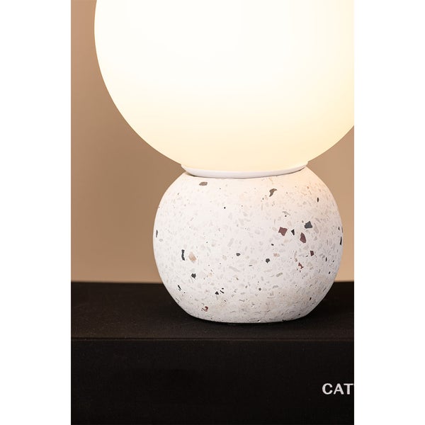 Metz Beleuchtung Tischlampe 20x20x29cm Weiß. 20 X 20 X 29 cm