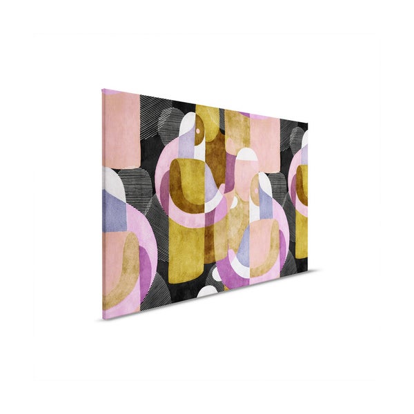 Dekoratives Wandbild mit geometrischen Formen