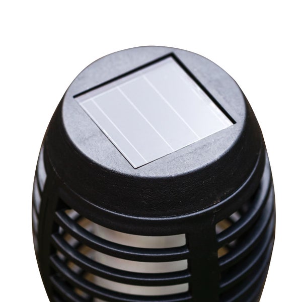 Gartendekoration Solarlampe Detailansicht