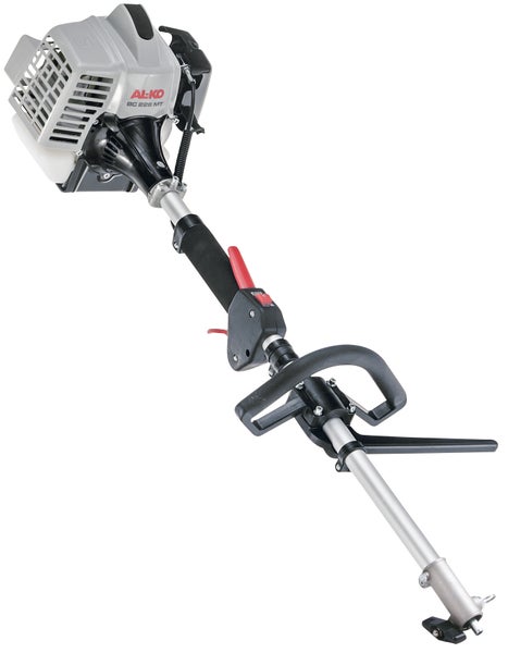 AL-KO Motorsense BC 226 MT mit Benzinmotor und teilbarem Schaft für vielseitige Gartenarbeiten.