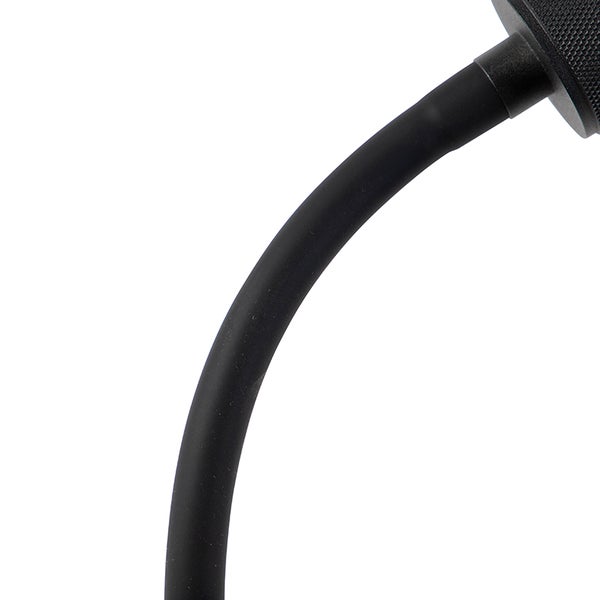Moderne Klemmlampe schwarz mit Flexarm - Cavalux