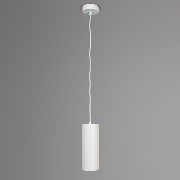 Design-Pendelleuchte Weiß Rund GU10 50mm - Tubo