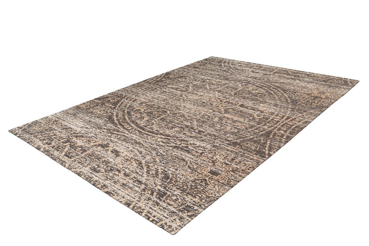 Kurzflor Teppich Sabina Beige Vintage, Used-Look 120 x 170 cm