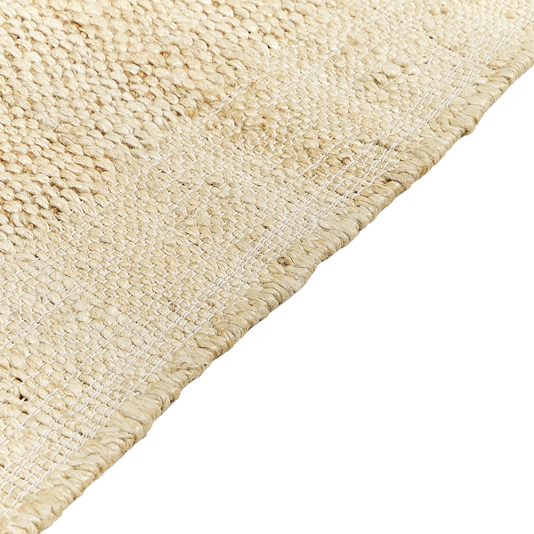 Teppich DEDEMLI Beige 80 x 150 cm Jute