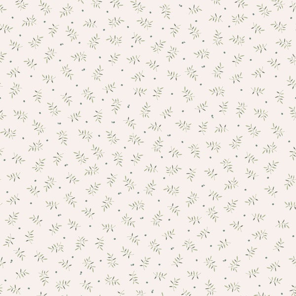 Vliestapete Kinderzimmer Blueberry Leaves 10mx52cm