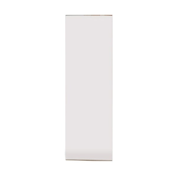 Rechteckiger rahmenloser Wandspiegel aus Glas.