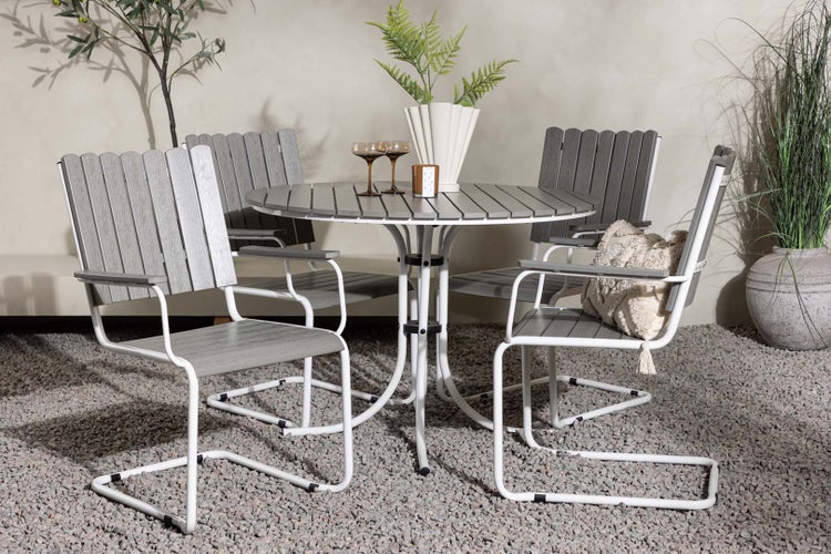 Holmsund Lounge-Set 5 Teile grau. 100 X 100 X 75 cm