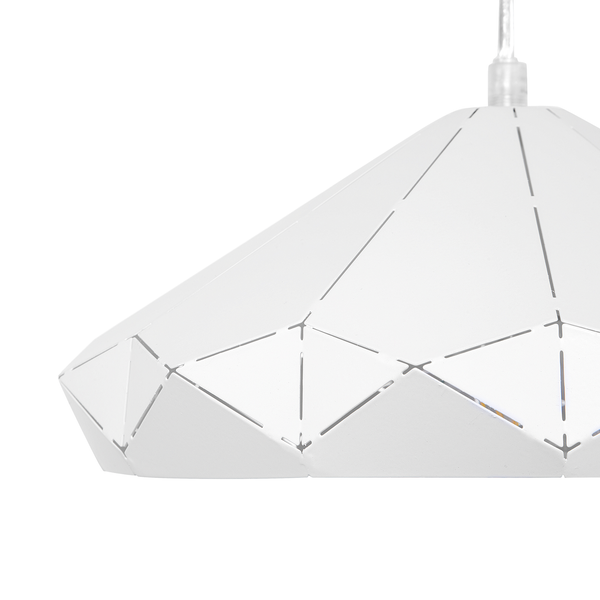 Hängeleuchte weiß geometrisch NEVOLA