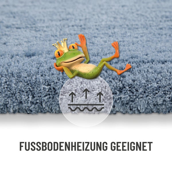 Teppichboden geeignet für Fußbodenheizung