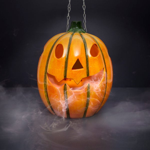 Pendelleuchte mit LED + NeblerHalloween