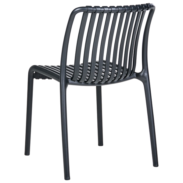 Gartenstuhl 4er Set ARICCIA Schwarz