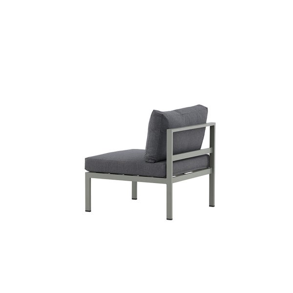 Copacabana Gartensofa Mittelsegment khaki. 70 X 74 X 65 cm