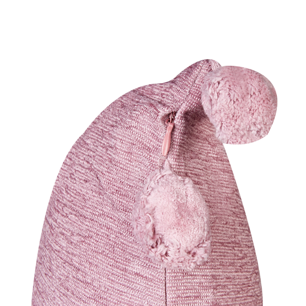 Dekokissen 2er Set JASMINE 45 x 45 cm Rosa Ohne Muster